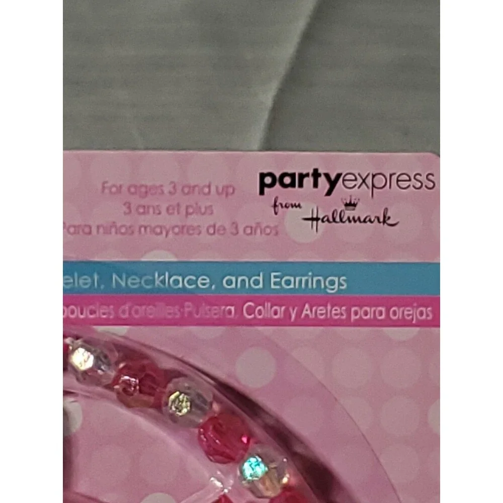 Vntg. 90's/Y2K Barbie‎ Party Favor/Necklace/Bracelet/Ear/NOS/Deadstock/Hallmark